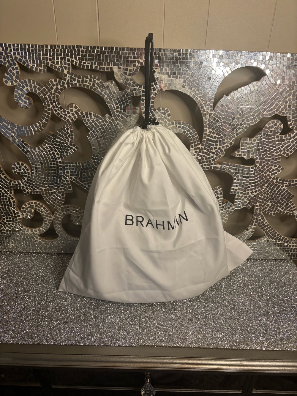 ⭐️Brahmin Cami Sea Salt White Carman Leather Satchel - Picture 12 of 12